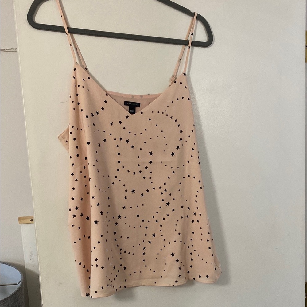 Ann Taylor Starry Peach Camisole